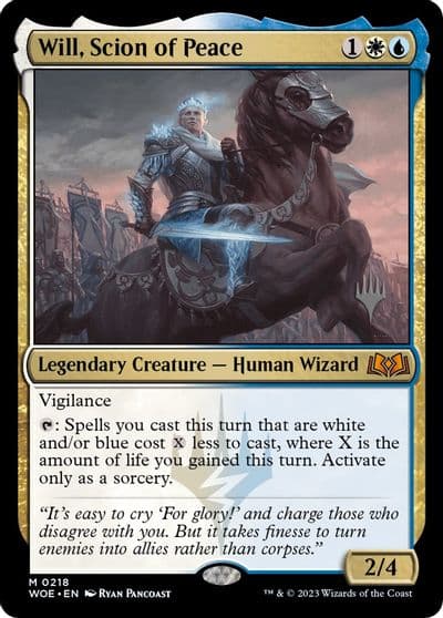 Will Scion of Peace Promo Pack: Wilds of Eldraine Magic card