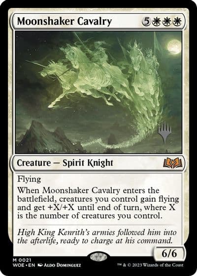 Moonshaker Cavalry Promo Pack: Wilds of Eldraine Magic card