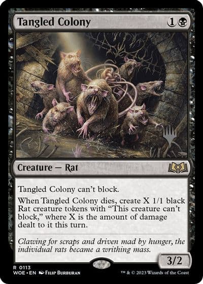 Tangled Colony Promo Pack: Wilds of Eldraine Magic card
