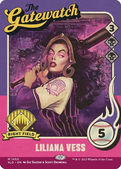 Liliana Vess 1455 Secret Lair Drop Series Magic card