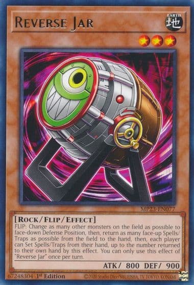 Reverse Jar 25th Anniversary Tin: Dueling Heroes Mega Pack Yu-Gi-Oh! card
