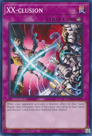 XX clusion 25th Anniversary Tin: Dueling Heroes Mega Pack Yu-Gi-Oh! card