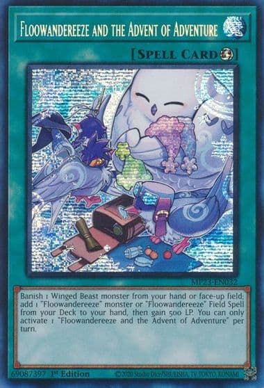 Floowandereeze and the Advent of Adventure 25th Anniversary Tin: Dueling Heroes Mega Pack Yu-Gi-Oh! card