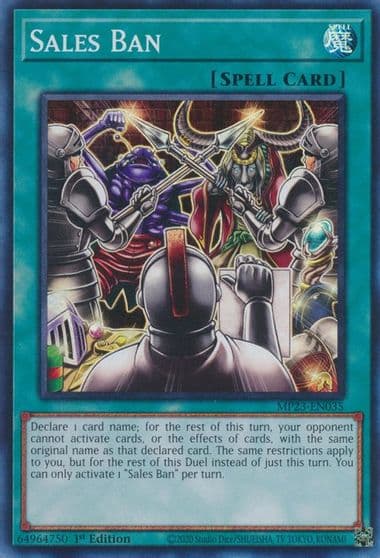 Sales Ban 25th Anniversary Tin: Dueling Heroes Mega Pack Yu-Gi-Oh! card
