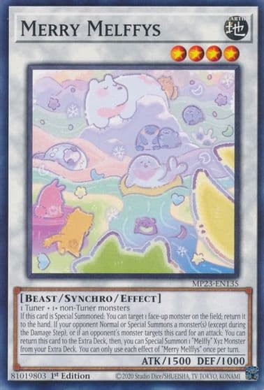 Merry Melffys 25th Anniversary Tin: Dueling Heroes Mega Pack Yu-Gi-Oh! card
