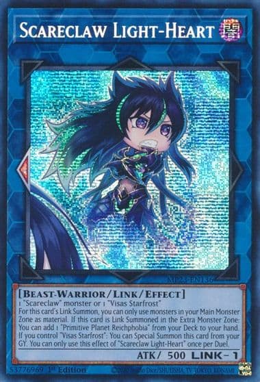 Scareclaw Light Heart 25th Anniversary Tin: Dueling Heroes Mega Pack Yu-Gi-Oh! card
