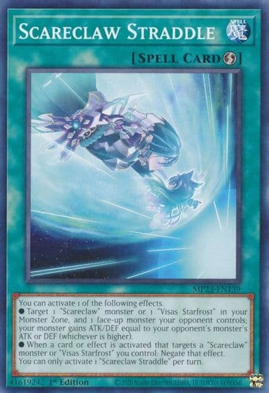 Scareclaw Straddle 25th Anniversary Tin: Dueling Heroes Mega Pack Yu-Gi-Oh! card