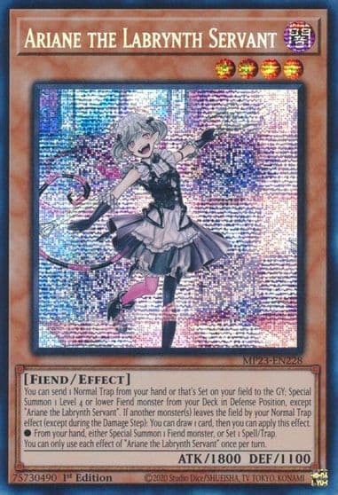 Ariane the Labrynth Servant 25th Anniversary Tin: Dueling Heroes Mega Pack Yu-Gi-Oh! card