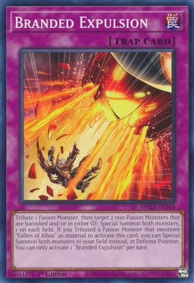 Branded Expulsion 25th Anniversary Tin: Dueling Heroes Mega Pack Yu-Gi-Oh! card