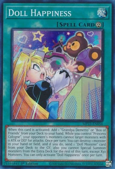 Doll Happiness 25th Anniversary Tin: Dueling Heroes Mega Pack Yu-Gi-Oh! card