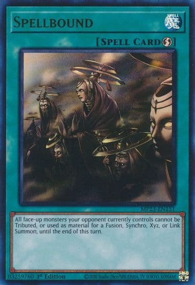 Spellbound 25th Anniversary Tin: Dueling Heroes Mega Pack Yu-Gi-Oh! card