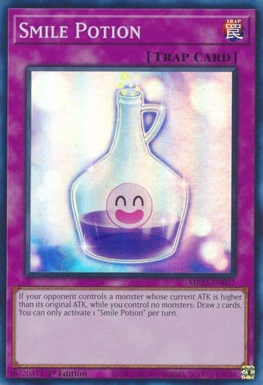 Smile Potion 25th Anniversary Tin: Dueling Heroes Mega Pack Yu-Gi-Oh! card