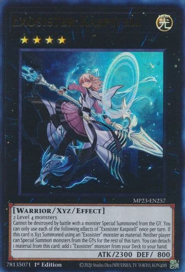 Exosister Kaspitell 25th Anniversary Tin: Dueling Heroes Mega Pack Yu-Gi-Oh! card