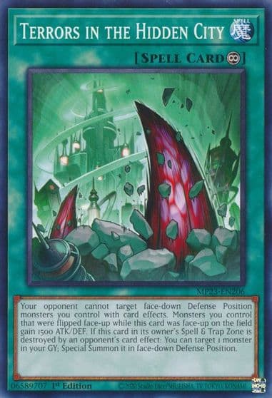 Terrors in the Hidden City 25th Anniversary Tin: Dueling Heroes Mega Pack Yu-Gi-Oh! card