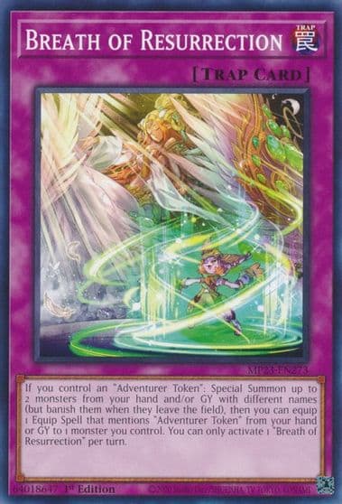 Breath of Resurrection 25th Anniversary Tin: Dueling Heroes Mega Pack Yu-Gi-Oh! card