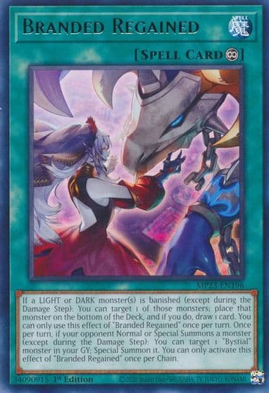 Branded Regained 25th Anniversary Tin: Dueling Heroes Mega Pack Yu-Gi-Oh! card