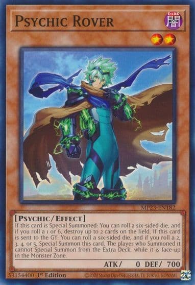 Psychic Rover 25th Anniversary Tin: Dueling Heroes Mega Pack Yu-Gi-Oh! card