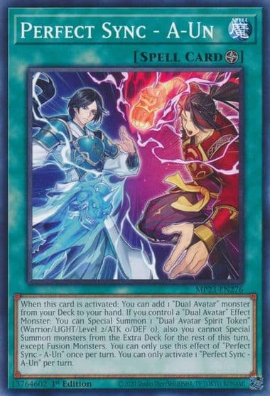 Perfect Sync A Un 25th Anniversary Tin: Dueling Heroes Mega Pack Yu-Gi-Oh! card