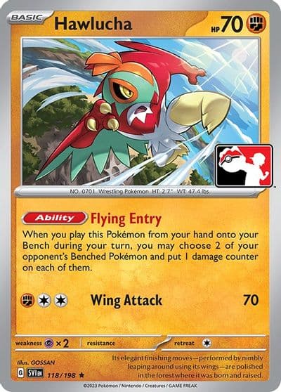Hawlucha Prize Pack Series Cards Pokemon card