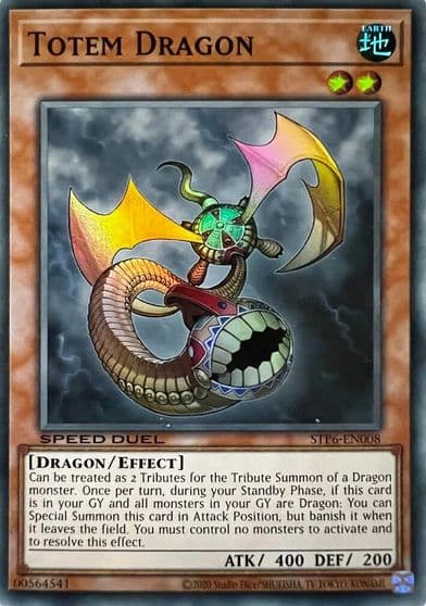 Totem Dragon Speed Duel: Tournament Pack 6 Yu-Gi-Oh! card