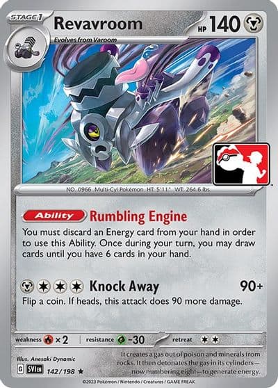 Revavroom Prize Pack Series Cards Pokemon card