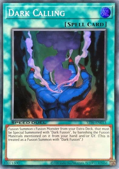 Dark Calling Speed Duel: Tournament Pack 6 Yu-Gi-Oh! card