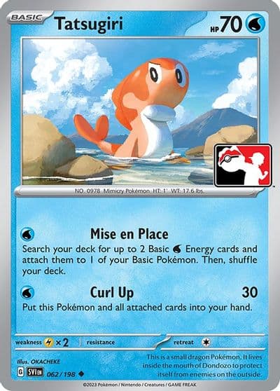Tatsugiri Prize Pack Series Cards Pokemon card