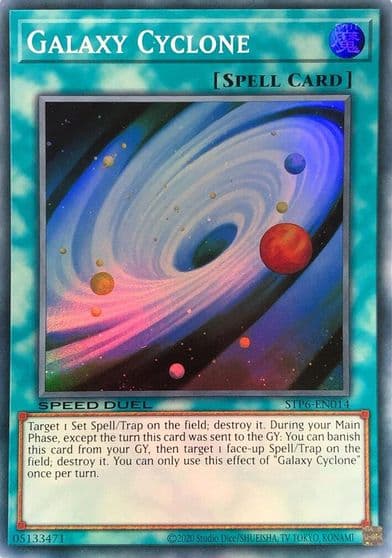 Galaxy Cyclone Speed Duel: Tournament Pack 6 Yu-Gi-Oh! card