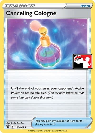 Canceling Cologne Prize Pack Series Cards Pokemon card