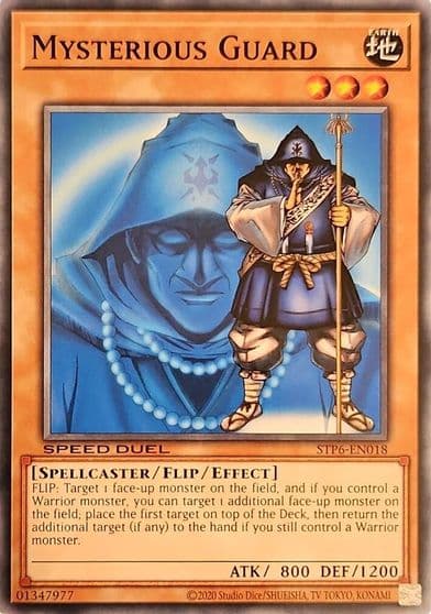 Mysterious Guard Speed Duel: Tournament Pack 6 Yu-Gi-Oh! card