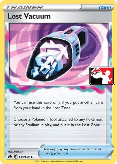 Lost Vacuum Prize Pack Series Cards Pokemon card