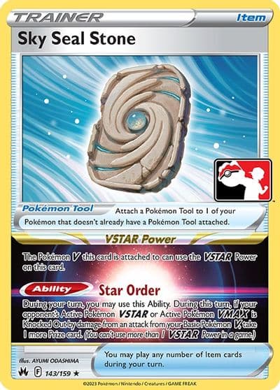 Sky Seal Stone Prize Pack Series Cards Pokemon card