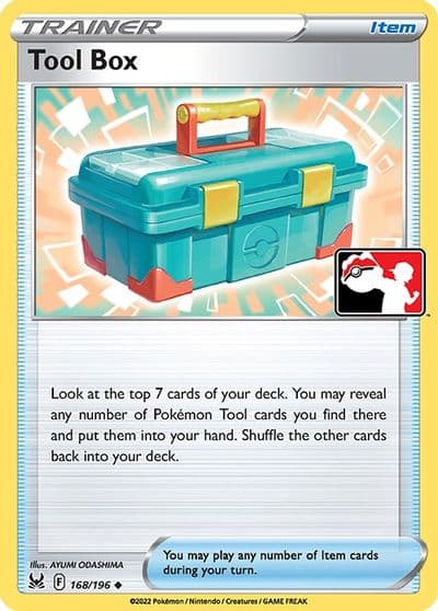 Tool Box Prize Pack Series Cards Pokemon card