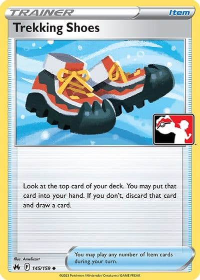 Trekking Shoes Prize Pack Series Cards Pokemon card