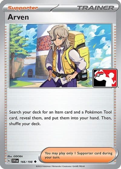 Arven Prize Pack Series Cards Pokemon card