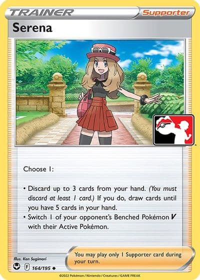Serena Prize Pack Series Cards Pokemon card