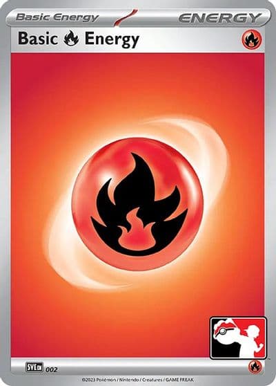 Basic Fire Energy - 002 Prize Pack Series Cards Pokemon card