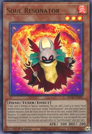 Soul Resonator Structure Deck: The Crimson King Yu-Gi-Oh! card
