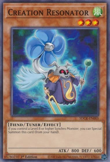 Creation Resonator Structure Deck: The Crimson King Yu-Gi-Oh! card