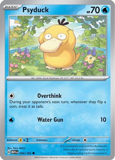 Psyduck SV: Scarlet & Violet 151 Pokemon card