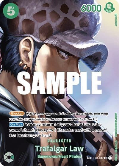 Trafalgar Law SP Kingdoms of Intrigue One Piece card