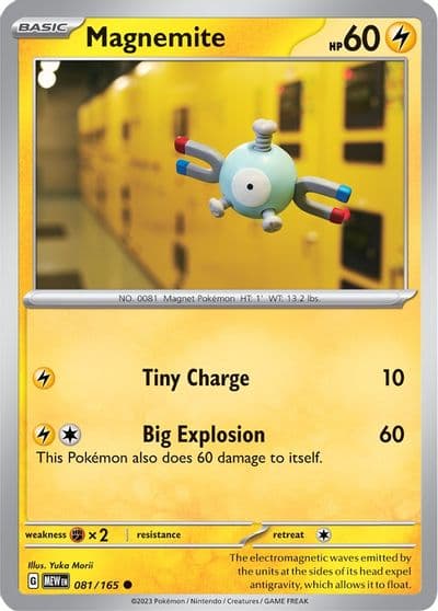 Magnemite SV: Scarlet & Violet 151 Pokemon card