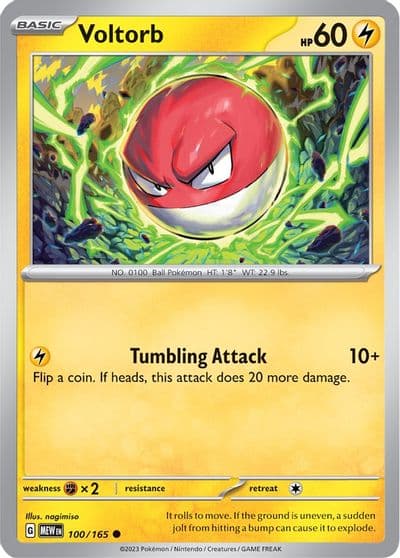 Voltorb SV: Scarlet & Violet 151 Pokemon card