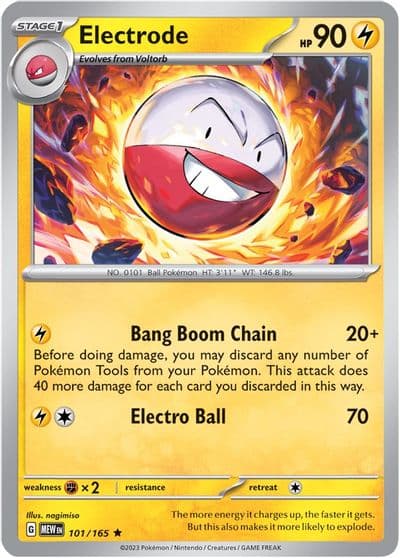 Electrode SV: Scarlet & Violet 151 Pokemon card