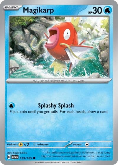 Magikarp SV: Scarlet & Violet 151 Pokemon card