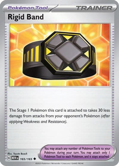 Rigid Band SV: Scarlet & Violet 151 Pokemon card