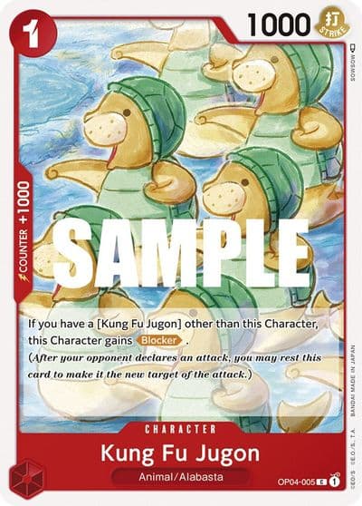 Kung Fu Jugon Kingdoms of Intrigue One Piece card