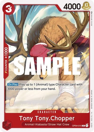 Tony TonyChopper Kingdoms of Intrigue One Piece card