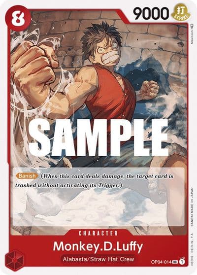 MonkeyDLuffy 014 Kingdoms of Intrigue One Piece card