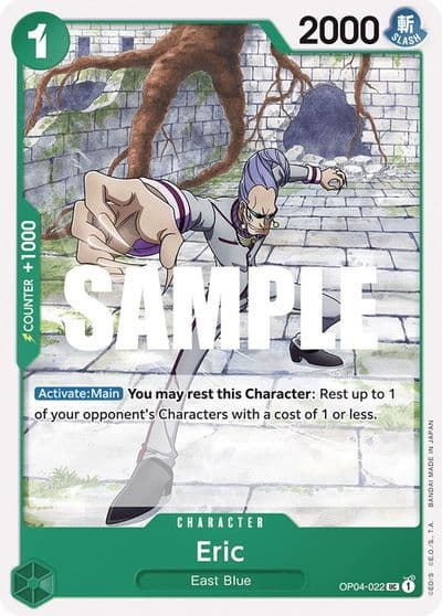 Eric Kingdoms of Intrigue One Piece card